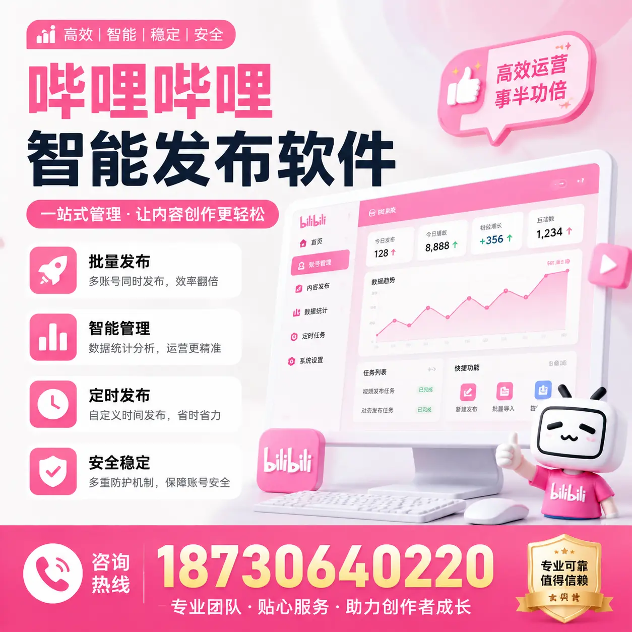如何评估哔哩哔哩智能发布软件的ROI?保山 企业必读